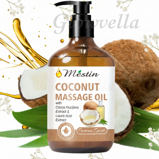Natural Coconut Massage Oil